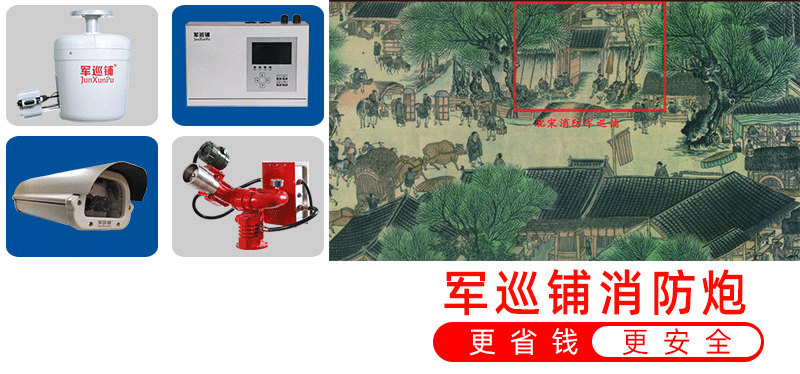 军巡铺品牌消防水炮