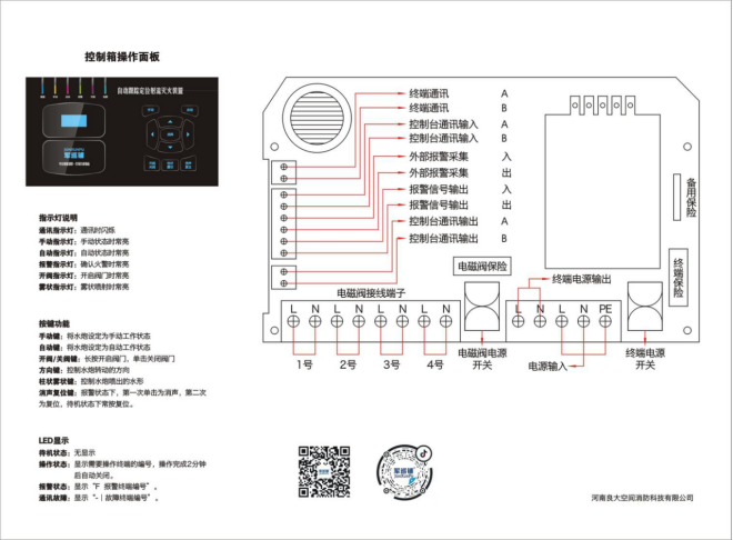 消防水炮控制箱