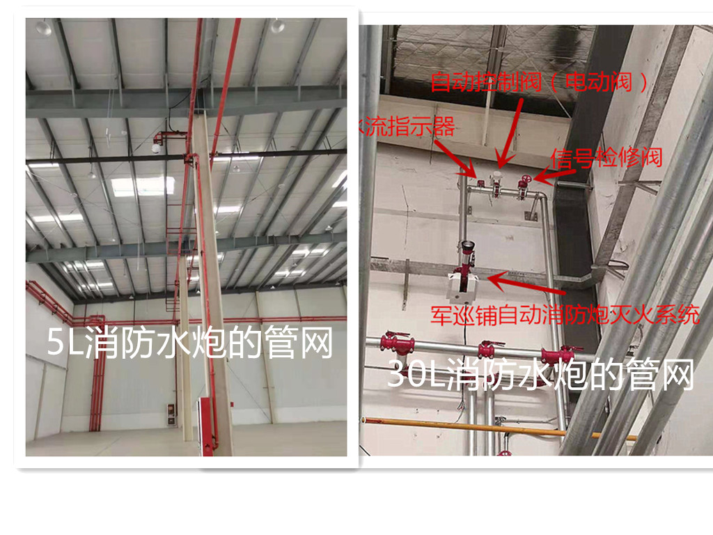 消防水炮管网